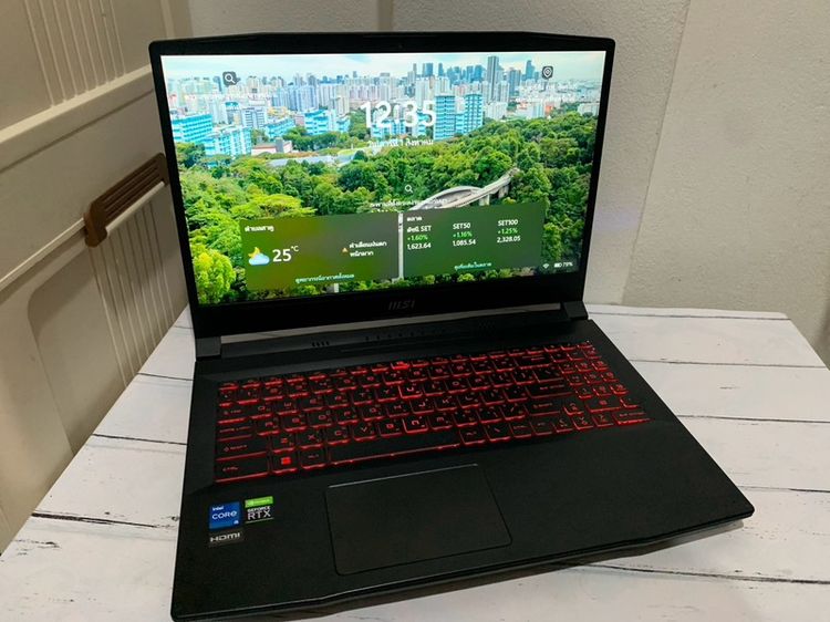 MSI GF66 Katana corei5-12450H 2.50 GHz 12th gen Inter(R)RAM 16 GB SSD 512 GB