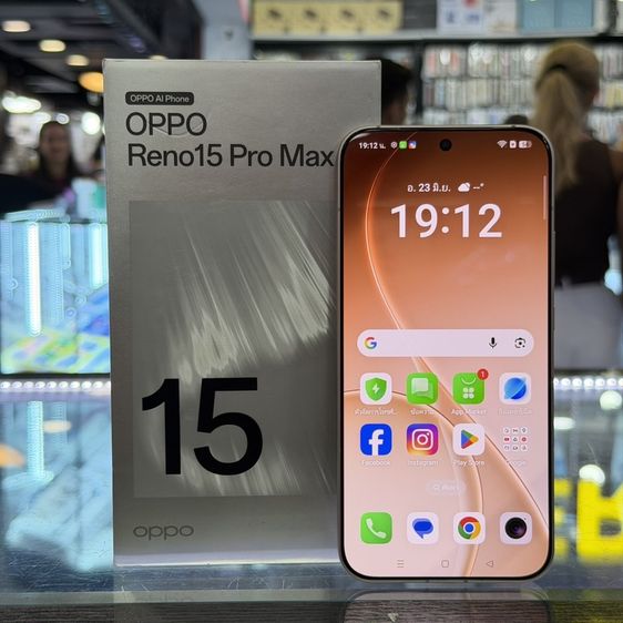 อื่นๆ 512 GB OPPO Reno15 Pro Max สีทอง(Aura Gold) เครื่องศูนย์ สภาพสวยมากๆ ประกันศูนย์+ประกันจอยาวๆ ครบยกกล่อง 🥰🥰