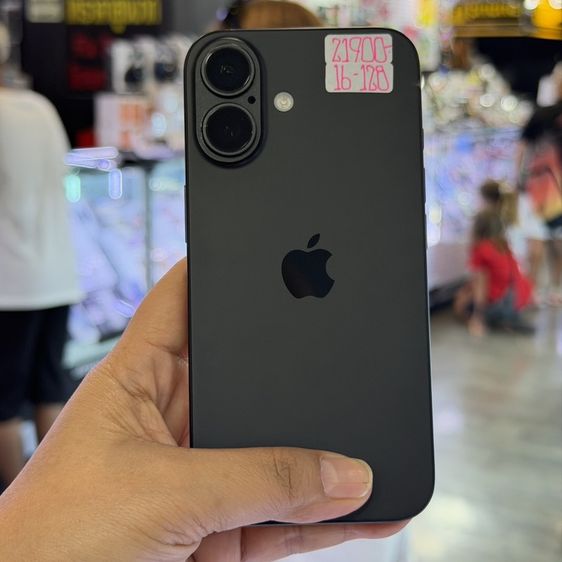iPhone16 128GB สีดำ เครื่องศูนย์ สภาพสวยมากๆ สุขภาพแบต100% ประกันศูนย์ยาวๆ ครบยกกล่อง🔥🔥 รูปที่ 3
