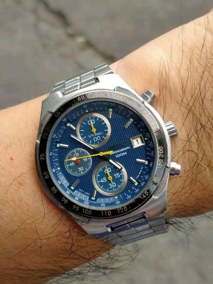 นาฬิกา Seiko ถ่านสภาพดี เดินดี ใช้งานปกติ รูปที่ 8