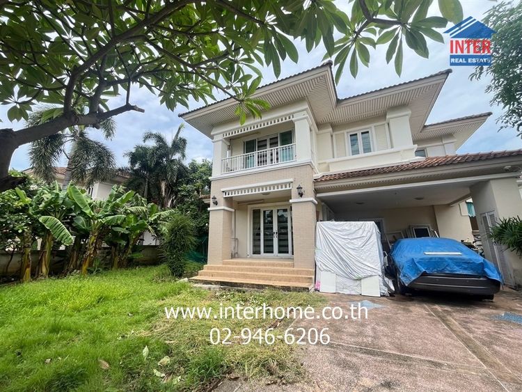 บ้านเดี่ยว 2 ชั้น 121 ตร.ว. หมู่บ้านเดอะวอเตอร์เฮ้าส์ ซอยกาญจนาภิเษกซอย5 ถนนกาญจนาภิเษก ถนนเพชรเกษม เขตบางแค กรุงเทพมหานคร รูปที่ 3