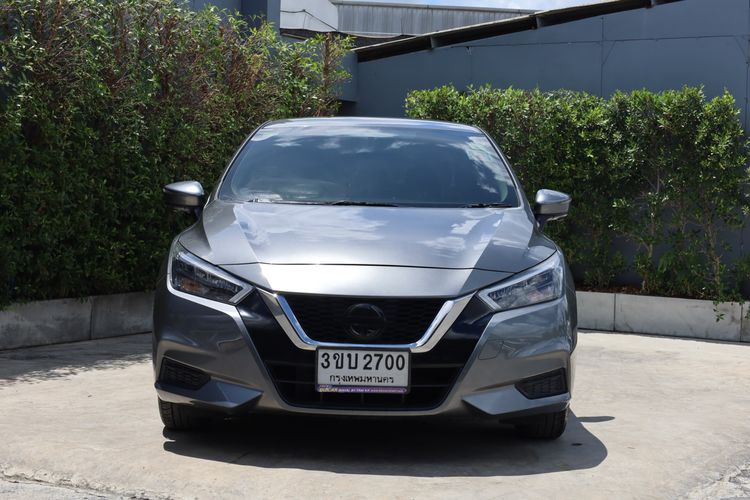 Nissan Almera 2022 1.0 V Sedan เบนซิน ไม่ติดแก๊ส เกียร์อัตโนมัติ เทา รูปที่ 3
