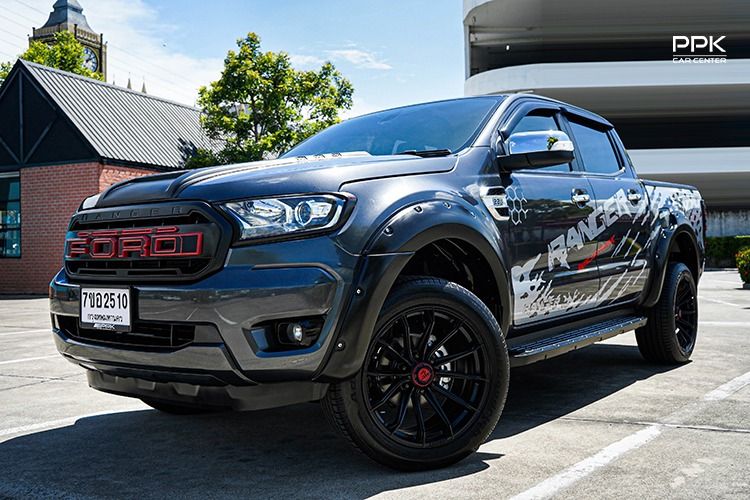 รถ Ford Ranger 2.2 Hi-Rider XLT สี เทา