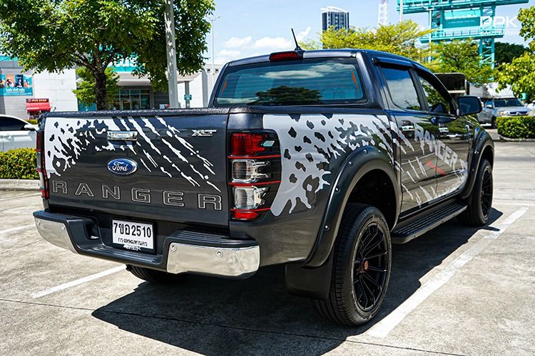 Ford Ranger 2019 2.2 Hi-Rider XLT Pickup ดีเซล ไม่ติดแก๊ส เกียร์ธรรมดา เทา รูปที่ 4