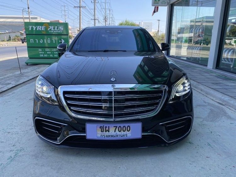 Mercedes-Benz S-Class 2019 S350 Sedan ดีเซล ไม่ติดแก๊ส เกียร์อัตโนมัติ ดำ
