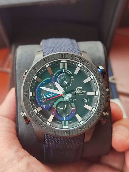 CASIO EDIFICE รุ่น EQB-800TR-1ADR Limited edition ระบบ Touch Solra Bluetooth ตัวTop ลูกเล่นอื่นๆ