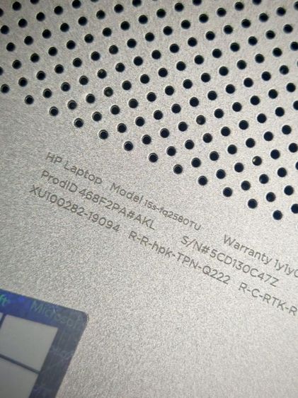 Notbook hp laptop 15s-fq2580tu รูปที่ 2