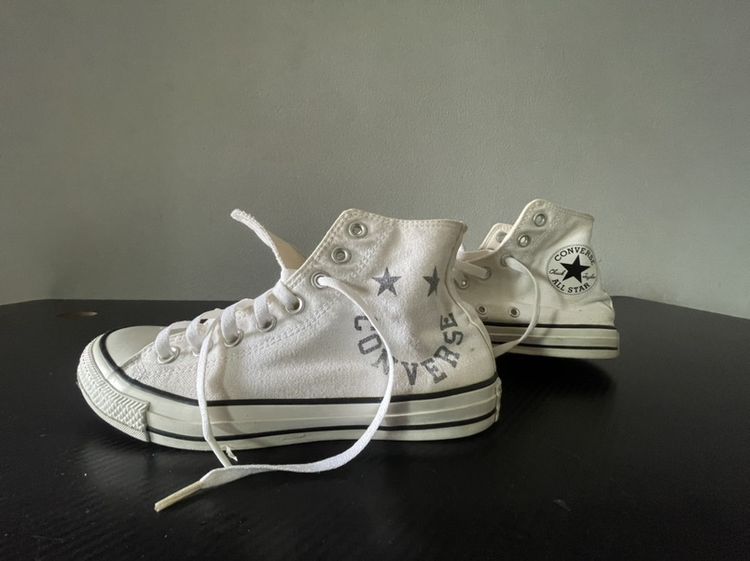 รองเท้าผ้าใบ ผ้าใบ UK 7 | EU 40 2/3 | US 7.5 ขาว รองเท้า Converse [คอนเวิร์ส ชัค เทย์เลอร์ ออลสตาร์]