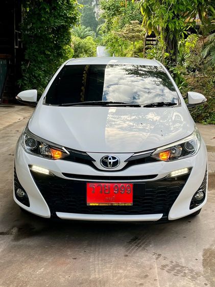 Toyota Yaris 2018 1.2 G Sedan เบนซิน ไม่ติดแก๊ส เกียร์อัตโนมัติ ขาว รูปที่ 2