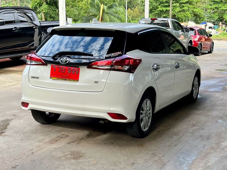Toyota Yaris 2018 1.2 G Sedan เบนซิน ไม่ติดแก๊ส เกียร์อัตโนมัติ ขาว รูปที่ 4