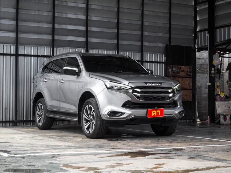Isuzu MU-X 2021 3.0 Ultimate AT 2WD Utility-car ดีเซล ไม่ติดแก๊ส เกียร์อัตโนมัติ เทา รูปที่ 2