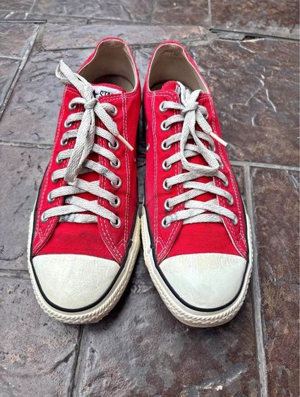 Converse รองเท้าผ้าใบ ผ้าใบ UK 9 | EU 43 1/3 | US 9.5 แดง รองเท้า