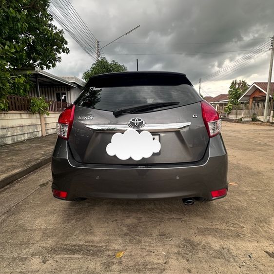 Toyota Yaris 2015 1.2 G Sedan เบนซิน ไม่ติดแก๊ส เกียร์อัตโนมัติ เทา