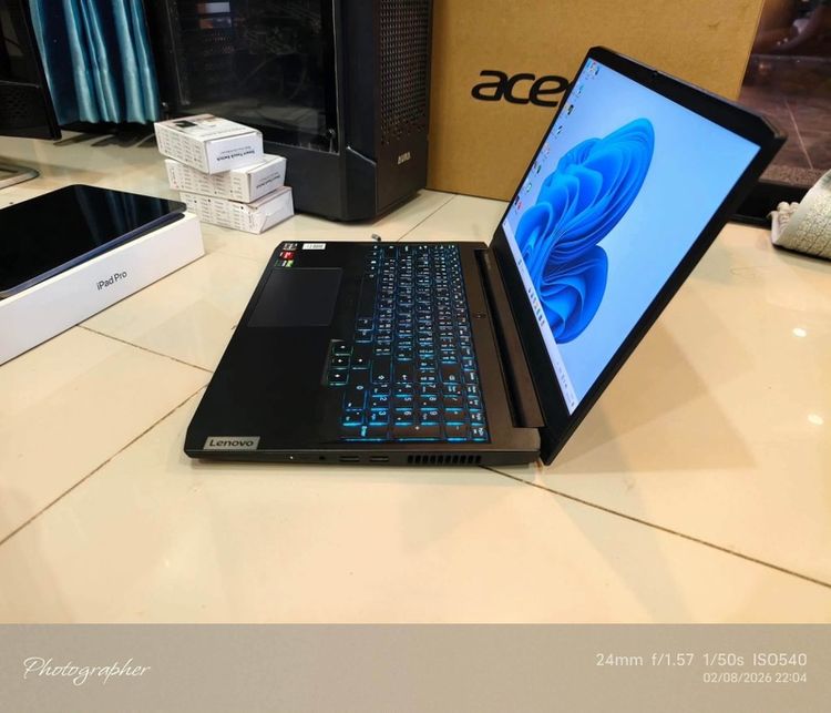 Notebook Lenovo IdeaPad Gaming 3 15ACH6-82K20019TA การ์ดจอ RTX3050 Ti ทำงาน เล่นเกม อื่นๆ ลื่นมาก สอบถามได้คัฟ รูปที่ 2