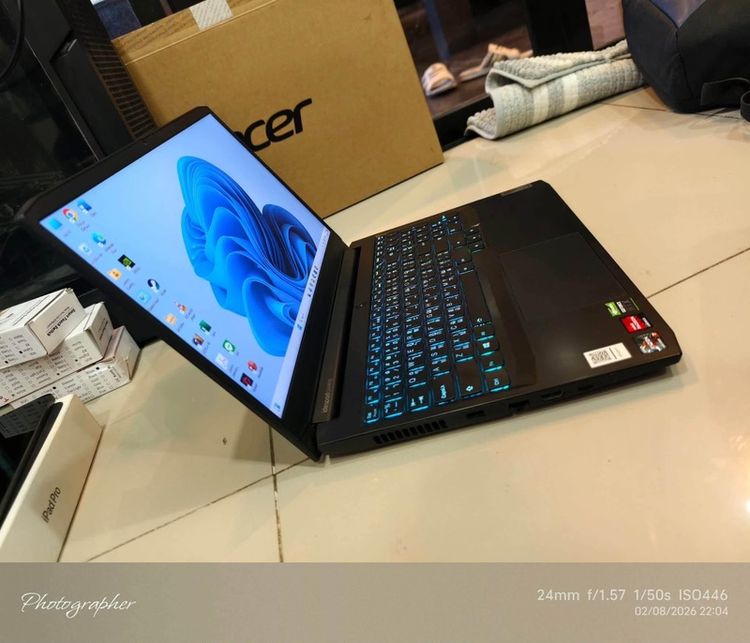 Notebook Lenovo IdeaPad Gaming 3 15ACH6-82K20019TA การ์ดจอ RTX3050 Ti ทำงาน เล่นเกม อื่นๆ ลื่นมาก สอบถามได้คัฟ รูปที่ 3