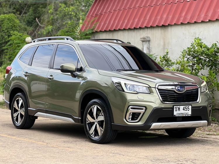 Subaru Forester 2020 2.0 i-S Utility-car เบนซิน ไม่ติดแก๊ส เกียร์อัตโนมัติ เขียว