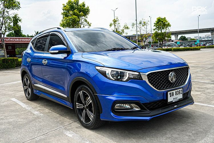 MG ZS 2019 1.5 X Utility-car เบนซิน ไม่ติดแก๊ส เกียร์อัตโนมัติ น้ำเงิน รูปที่ 3