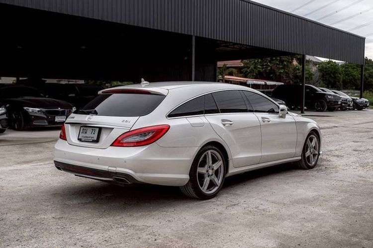 Mercedes-Benz CLS-Class 2013 CLS250 CDI Sedan ดีเซล ขาว รูปที่ 3