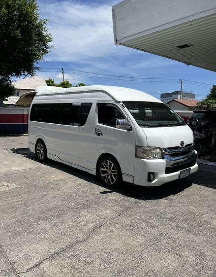 Toyota Commuter 2014 2.5 Utility-car ดีเซล เกียร์อัตโนมัติ ขาว รูปที่ 2