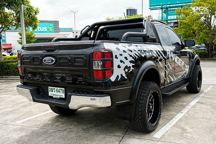 Ford Ranger 2024 2.0 Hi-Rider XL+ Pickup ดีเซล ไม่ติดแก๊ส เกียร์ธรรมดา ดำ รูปที่ 4