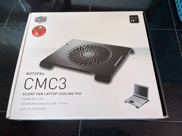 แท่นวาง Note Book ระบายความร้อนยี่ห้อ Cooler Master Cooling Pad Notepal CMC3 รูปที่ 4