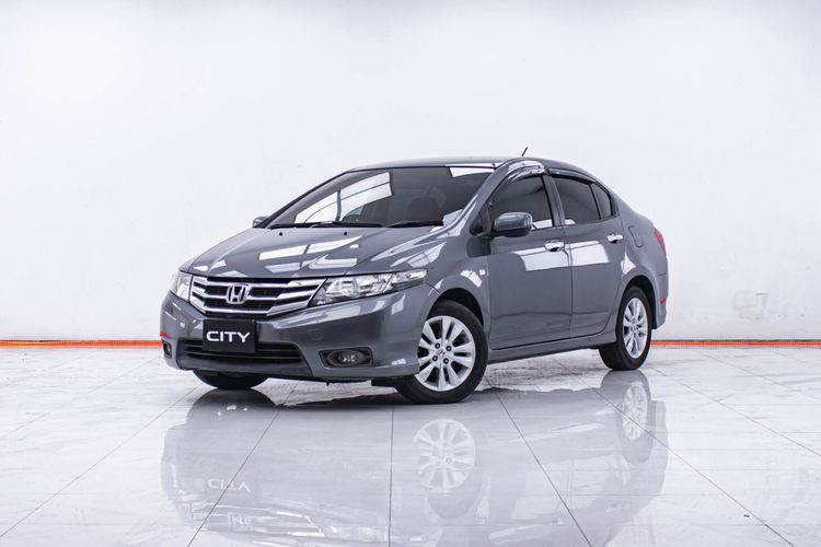 Honda City 2013 1.5 V CNG Sedan เบนซิน NGV เกียร์อัตโนมัติ เทา