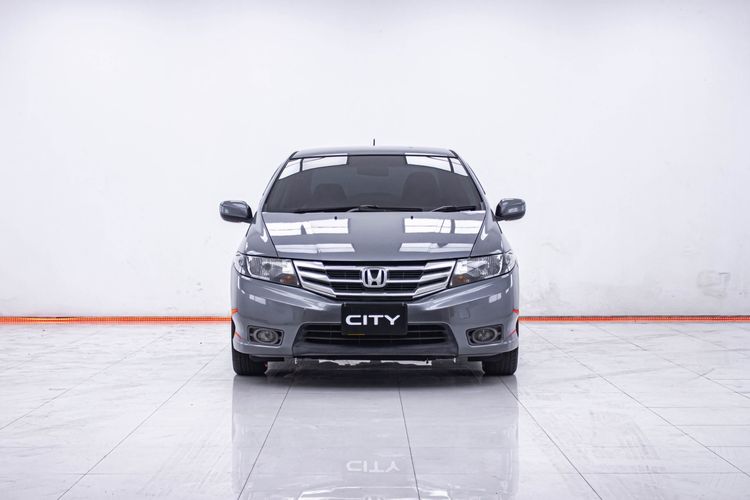 Honda City 2013 1.5 V CNG Sedan เบนซิน NGV เกียร์อัตโนมัติ เทา รูปที่ 4