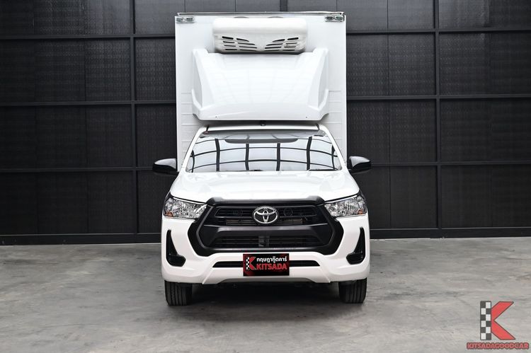 Toyota Hilux Revo 2025 2.4 Entry Pickup ดีเซล ไม่ติดแก๊ส เกียร์ธรรมดา ขาว รูปที่ 2