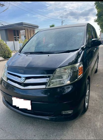 รถ Toyota Alphard 2.4 Hybrid E-Four 4WD สี ดำ