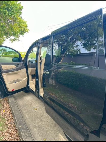 Toyota Alphard 2007 2.4 Hybrid E-Four 4WD Utility-car ไฮบริด ไม่ติดแก๊ส เกียร์อัตโนมัติ ดำ รูปที่ 3