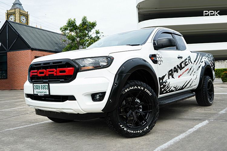 รถ Ford Ranger 2.2 Hi-Rider XL Plus สี ขาว