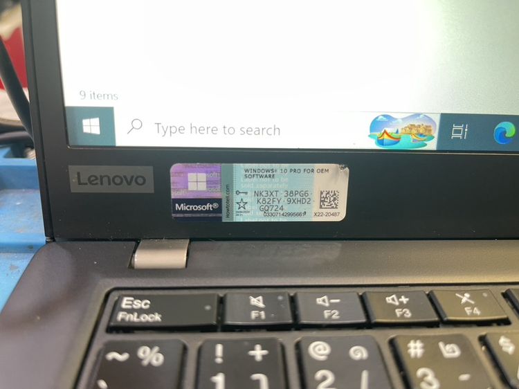โน๊ตบุค Lenovo thinkpad x13 รูปที่ 3
