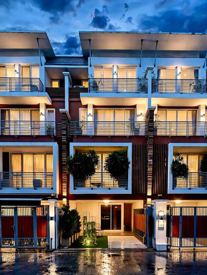 โอกาสสุดท้าย ทาวน์โฮมหรู 4.5 ชั้น ใจกลางสาธุประดิษฐ์-สาทร Luxx Ville แปลง A2 - บ้านตัวอย่าง ตกแต่งครบ พร้อมเข้าอยู่ ทำเลสุด rare รูปที่ 2