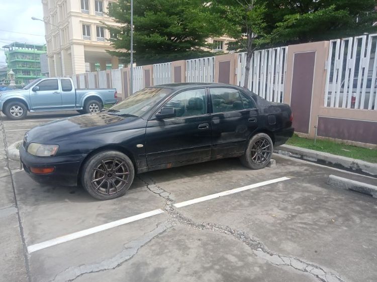 Toyota Corolla 1996 1.6 Sedan เบนซิน LPG เกียร์อัตโนมัติ ดำ รูปที่ 2
