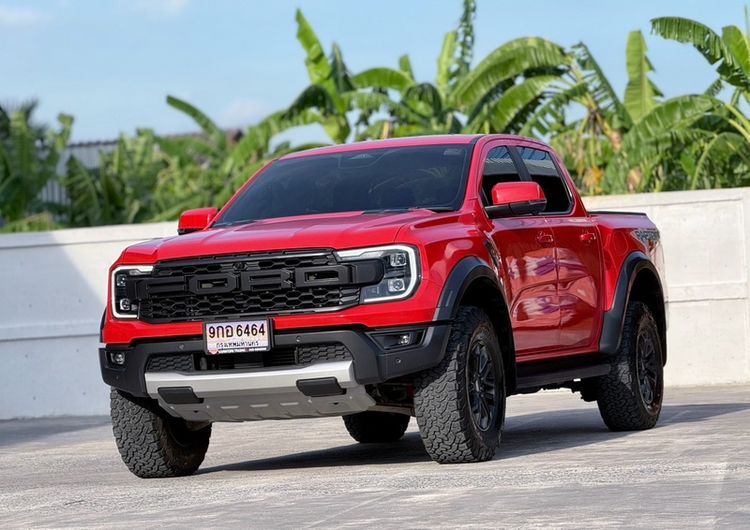 Ford Ranger 2025 Raptor 2.0 Bi-Turbo 4WD Pickup ดีเซล ไม่ติดแก๊ส เกียร์อัตโนมัติ ส้ม รูปที่ 3