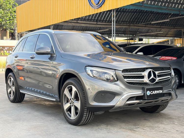 Mercedes-Benz GLC-Class 2019 GLC250d Utility-car ดีเซล ไม่ติดแก๊ส เกียร์อัตโนมัติ เทา รูปที่ 3
