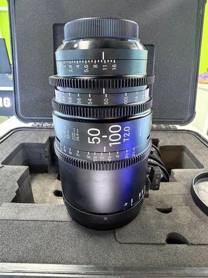 เลนส์ Cinema ระดับมืออาชีพ Sigma 50-100mm T2 High Speed Zoom เหมาะสําหรับงานภาพยนตร์ โฆษณา MV รูปที่ 4