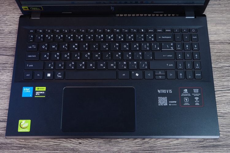 Acer Nitro V15 i5-13420H RTX5050(8GB) RAM16 SSD512GB จอ15.6 FHD 165Hz สเปคเกมมิ่ง ดีไซน์เรียบหรู อุปกรณ์แท้ครบกล่องพร้อมประกันศูนย์2028 ขายเ รูปที่ 5