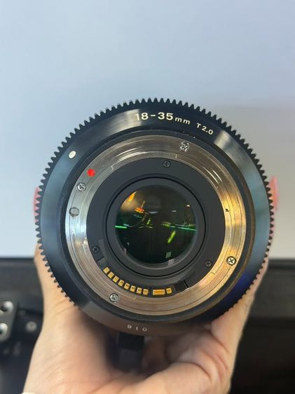 เลนส์ Cinema ระดับโปร Sigma 18-35mm T2 High Speed Zoom ช่วงยอดนิยมสําหรับงานภาพยนตร์ โฆษณา MV รูปที่ 5