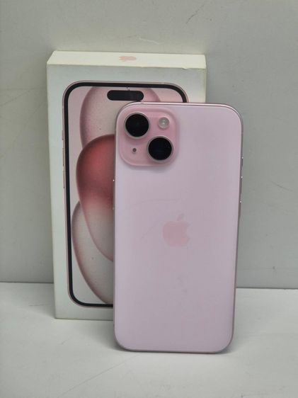 iPhone 15 512GB สีชมพู เครื่องศูนย์ไทย กล่องตรงเครื่อง รูปที่ 2