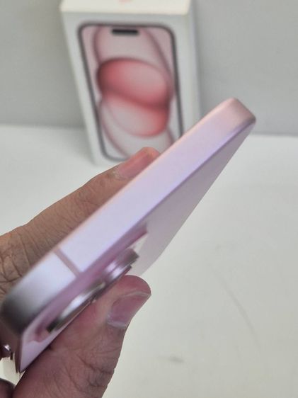 iPhone 15 512GB สีชมพู เครื่องศูนย์ไทย กล่องตรงเครื่อง รูปที่ 9