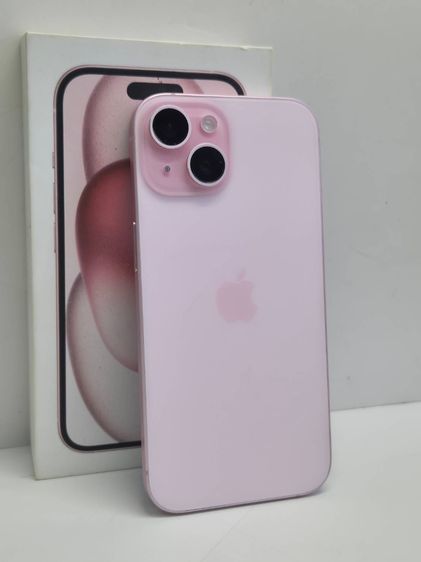 iPhone 15 512GB สีชมพู เครื่องศูนย์ไทย กล่องตรงเครื่อง รูปที่ 3