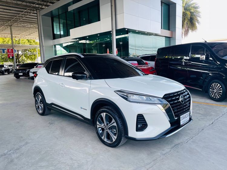 Nissan Kicks 2023 1.2 VL Utility-car ไฮบริด เกียร์อัตโนมัติ ขาว รูปที่ 3