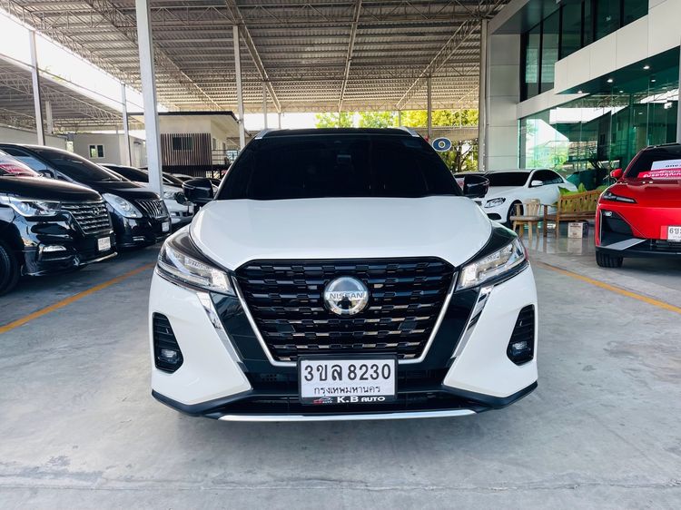 Nissan Kicks 2023 1.2 VL Utility-car ไฮบริด เกียร์อัตโนมัติ ขาว รูปที่ 2