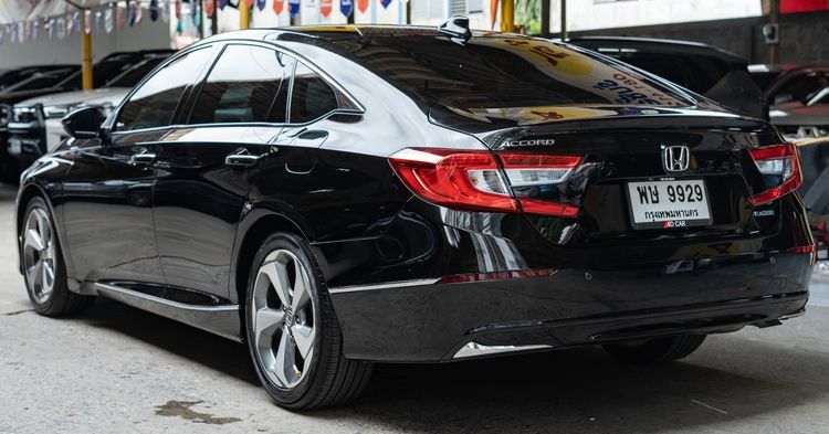 Honda Accord 2021 2.0 Hybrid Sedan ไฮบริด เกียร์อัตโนมัติ ดำ รูปที่ 4