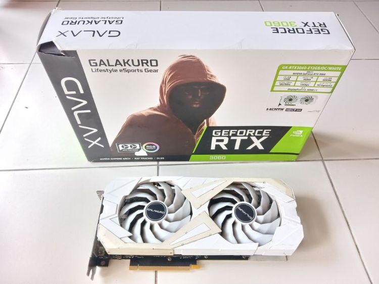 ขายการ์ดอ GALAX RTX3060 12GB