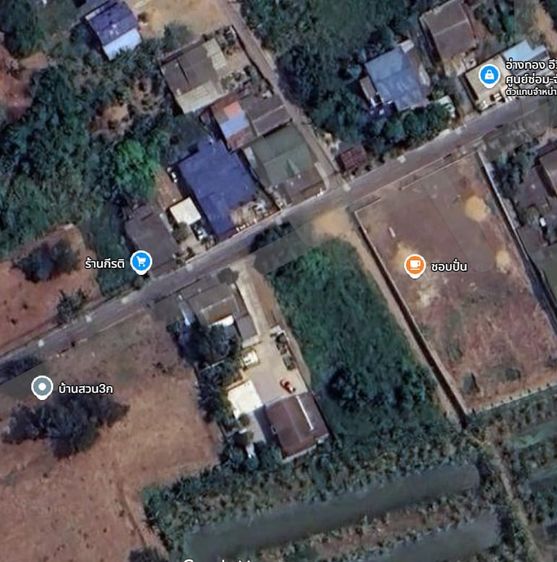ครึ่งไร่ (241 ตรว.)   ในเขตตัวเมืองอ่างทอง ทำเลดีพร้อมสิทธิ์ที่ดีกว่า 