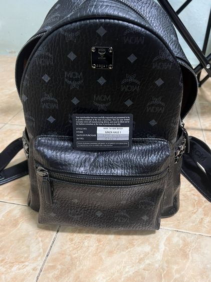MCM Stark Visetos Backpack Black 🖤