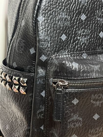 MCM Stark Visetos Backpack Black 🖤 รูปที่ 4