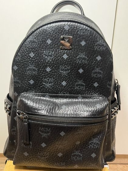 MCM Stark Visetos Backpack Black 🖤 รูปที่ 2